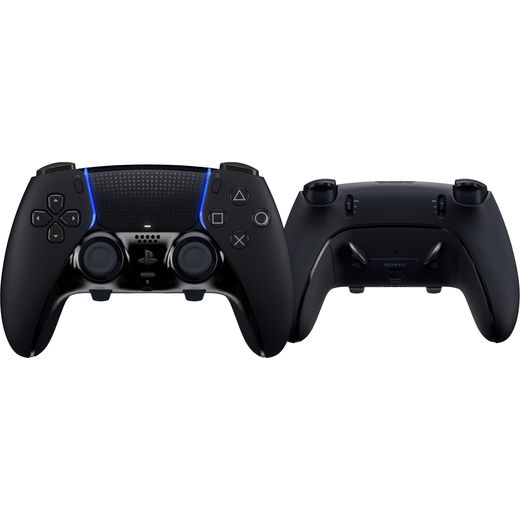 PlayStation PS5 DualSense™ Edge Wireless - Midnight Black - Front and back shot