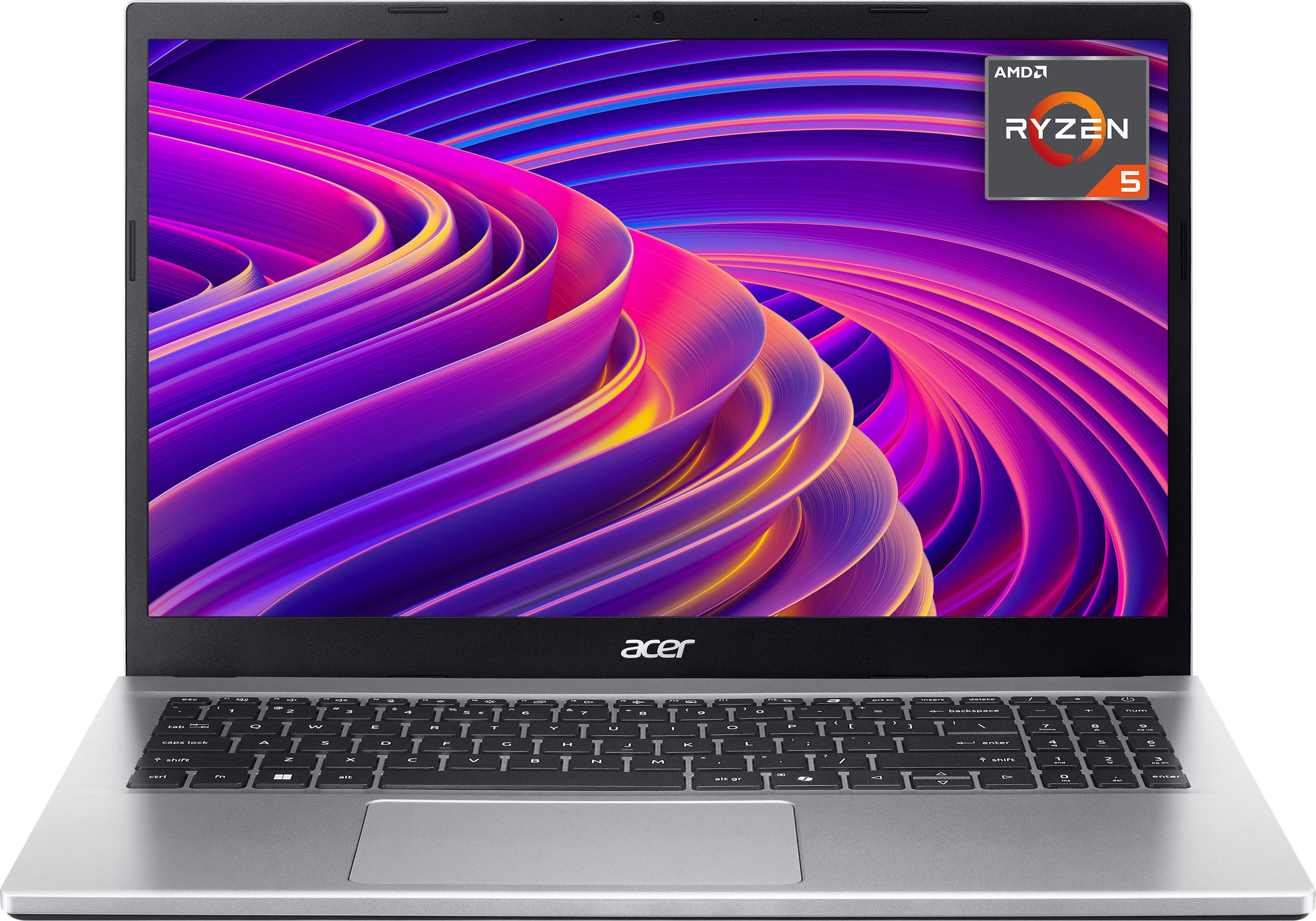 Acer Aspire Go 15 AG15-42P Laptop - 15.6" Full HD - AMD Ryzen 5 - 16 GB RAM - 1TB SSD - Silver