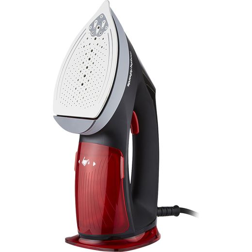 Morphy Richards 361001 Handheld Garment Steamer - Cosmic Red - Left perspective shot