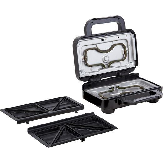 Breville Deep Fill Sandwich Toaster - Dark Steel - Exploded accessories shot