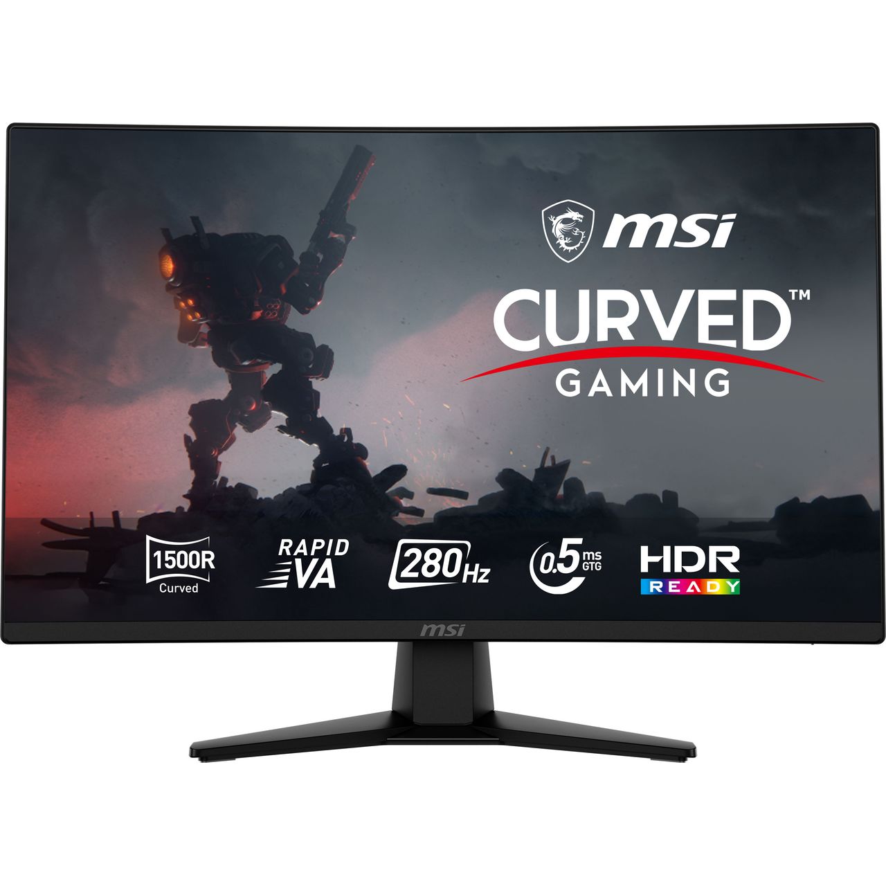 MSI カーブドモニター ブラック G271CQP E2 Curved Gaming Monitor - 27 Inch, 1ms Response Time