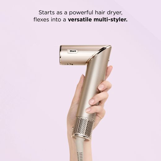 Shark FlexStyle 5-in-1 HD446SLUK Hot Air Styler - Stone - Annotation - multi styler shot