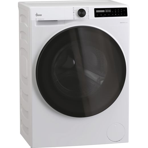 Hoover Pro Wash&Dry Series 5 HBWP 4128BL8-80 Wifi Connected / Washer Dryer with 1400 rpm - White - Right perspective shot