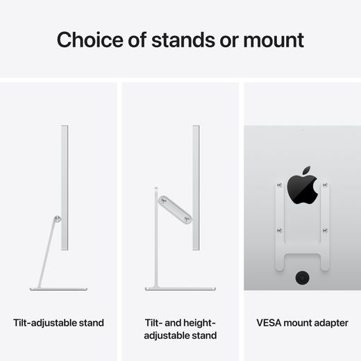 Apple Studio Display - - Silver - Annotation - stand or mount