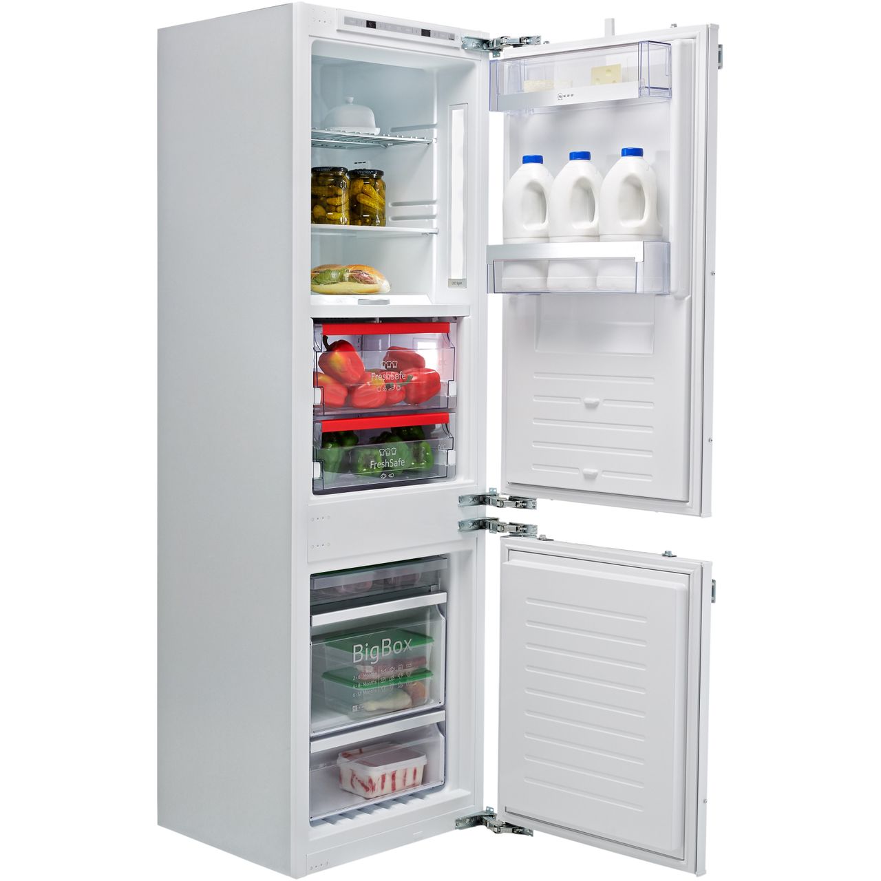 NEFF N90 KI8865D30 Wifi Connected Integrated 60/40 Frost Free Fridge Freezer with Fixed Door Fixing Kit Review