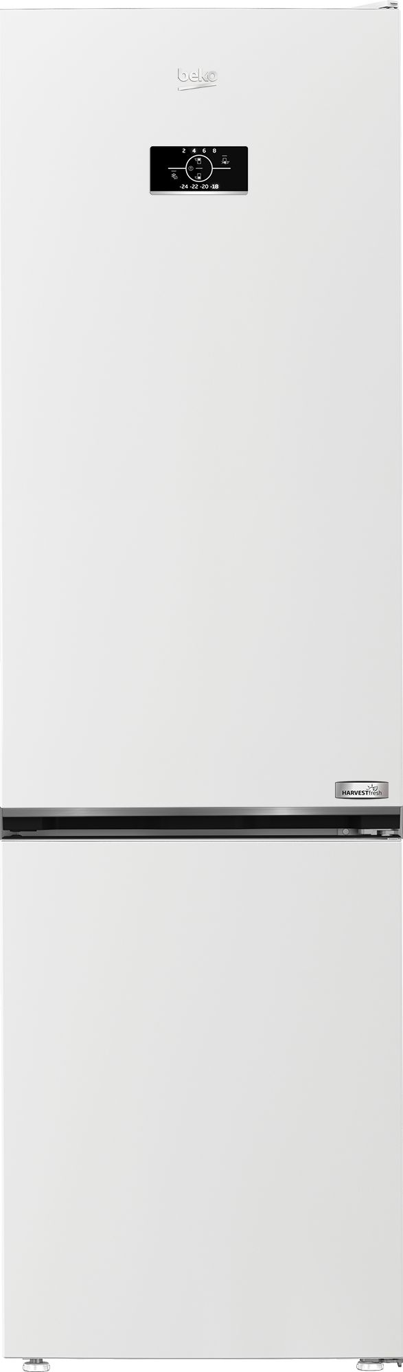 Beko CNG6603VW 70/30 Frost Free Fridge Freezer - White - C Rated, White