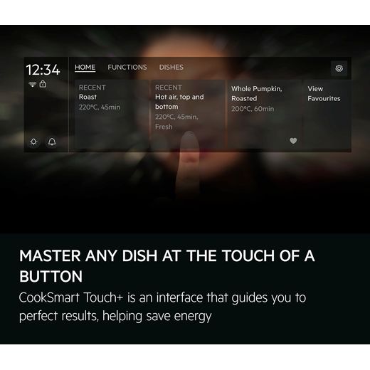 AEG ProAssist Built In Electric Single Oven - Black - Annotation - Master any dish shot