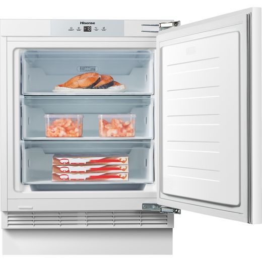 Hisense FUV124D4AW1 Integrated Under Counter Freezer - F Rated
