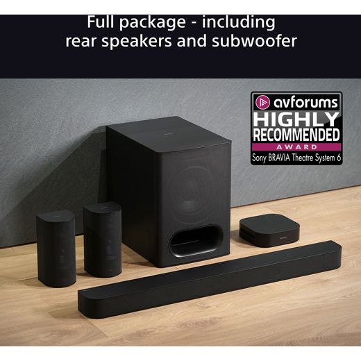 Sony BRAVIA Theatre System 6 HTS60.CEK 5.1 Surround Home Cinema System - Black - Annotation - High recommend shot