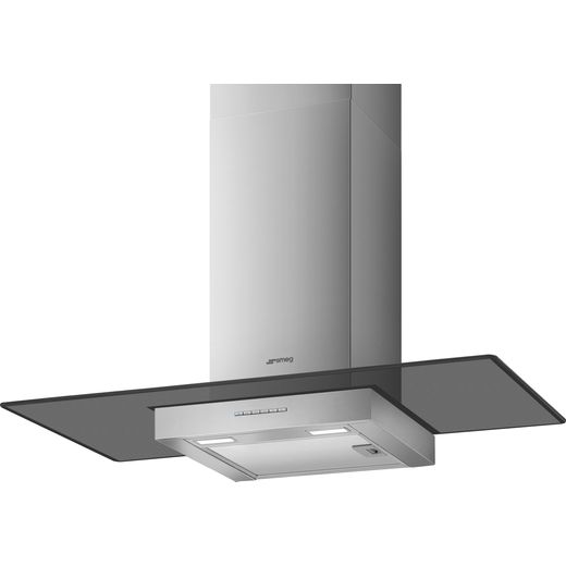 Smeg KBT900VE 90 cm Chimney Cooker Hood - Stainless Steel - B Rated