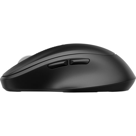 HP 720 Wireless Keyboard and Mouse Combo Wireless Keyboard - Black - Mouse side shot