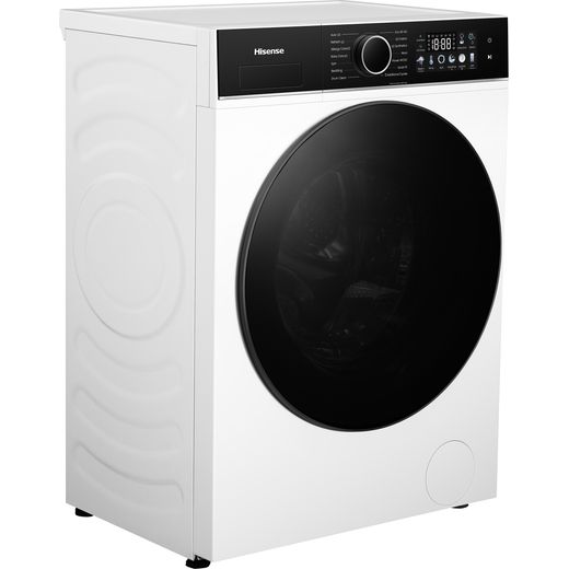 Hisense KitchenFit 3i Series WF3I9043BWFS2 9kg WiFi Connected Washing Machine with 1400 rpm - White - right perpsective shot