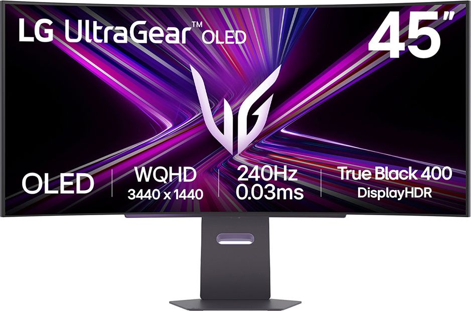 LG 45GX900A-B OLED Gaming Monitor - 44.5" - WQHD - 240Hz - 0.03ms - Black