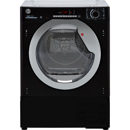 Hoover BATDH7A1TCEB Built In Heat Pump Tumble Dryer - Black