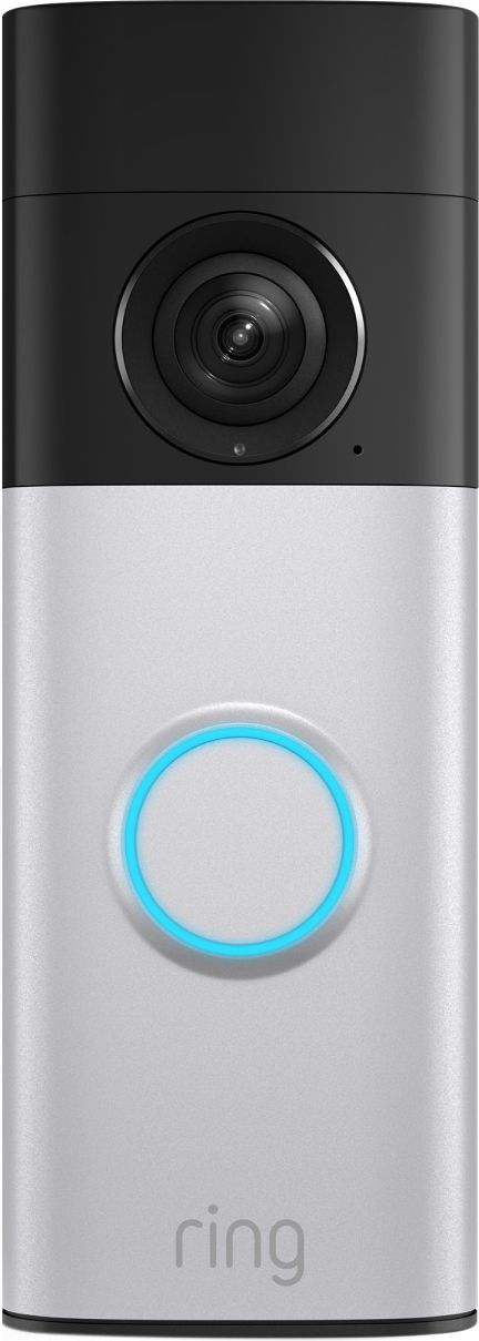 Ring - Battery Video Doorbell Plus - 2nd Gen - Smart Doorbell - Silver