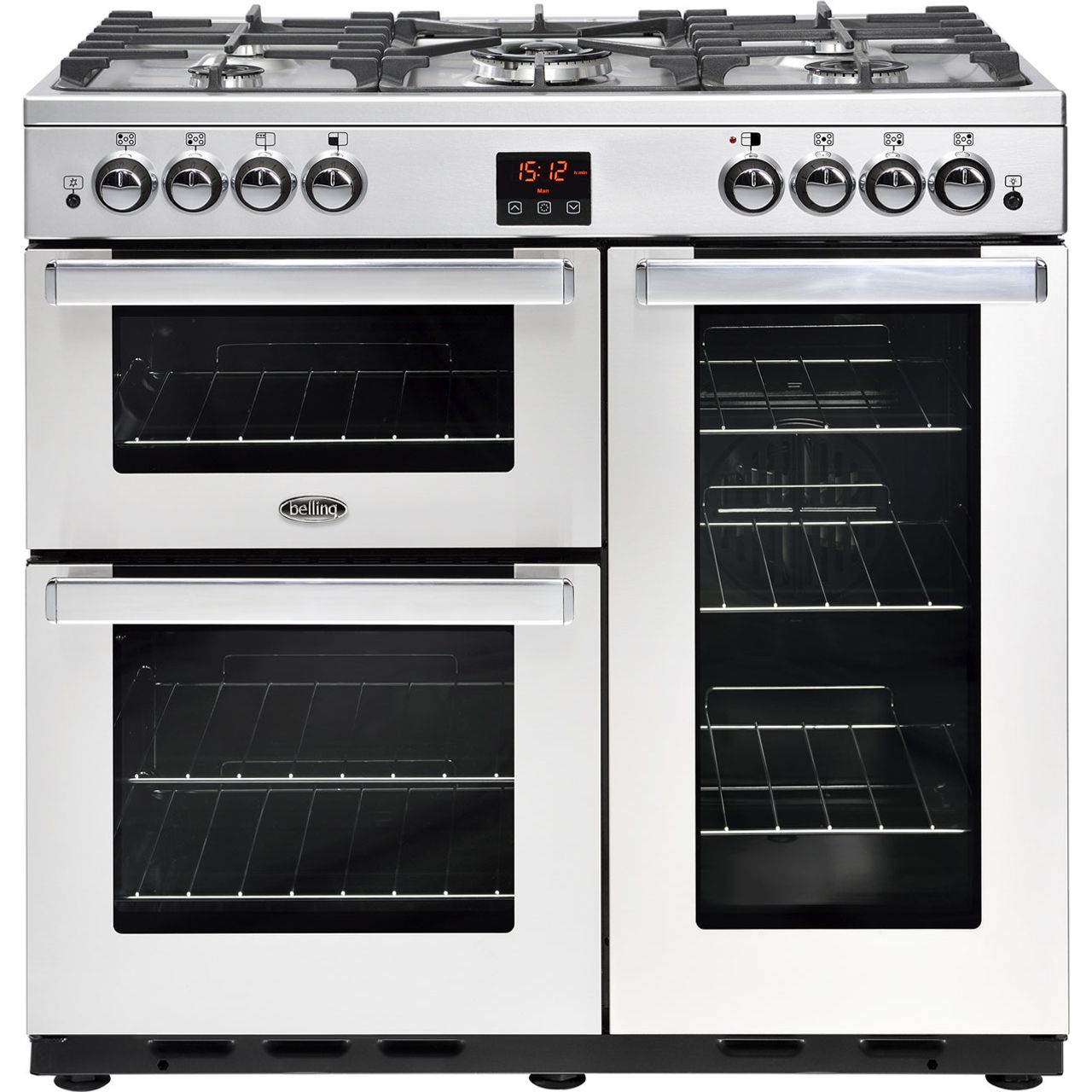 Belling Cookcentre90GProf 90cm Gas Range Cooker with Electric Fan Oven Review