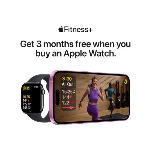 Apple Watch, GPS - Dark Green Alpine Loop - Large - Annotation - Fitness+