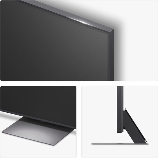 LG QNED86A6 100" 4K Ultra HD MiniLED Smart TV - Bezel and stand