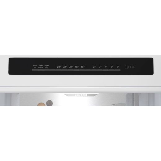 Siemens KG39NAIAU Fridge Freezer Brushed Steel - Control panel shot