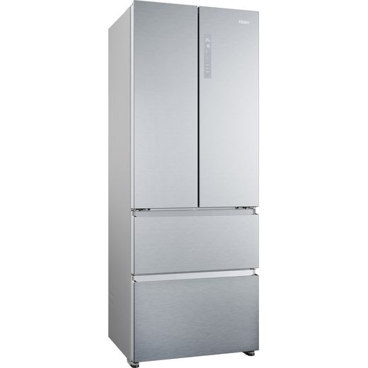 Haier FD 70 Series 5 American Fridge Freezer - Stainless Steel - Right perspective shot