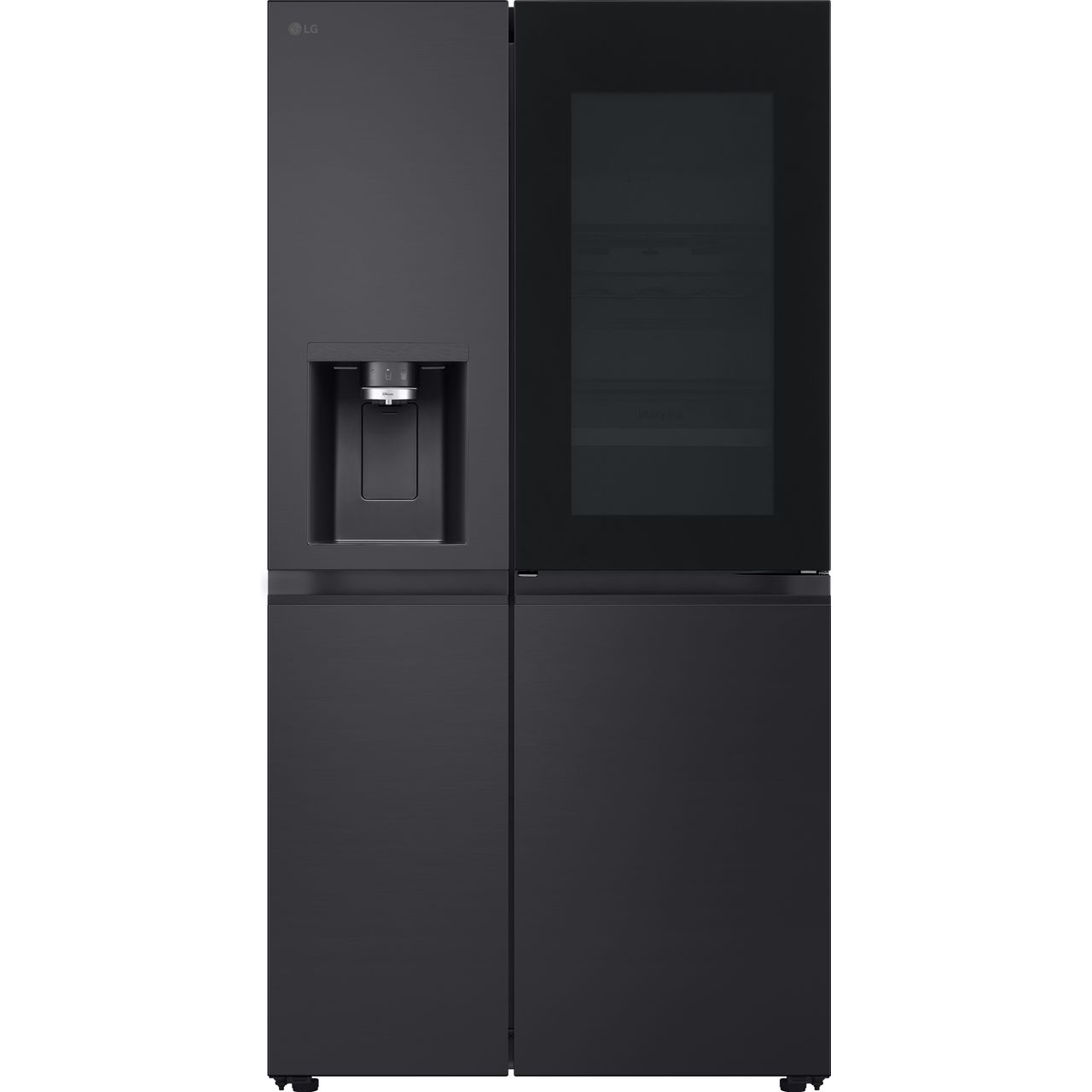 LG InstaView American fridge freezer GSXE91EVAD BS ao