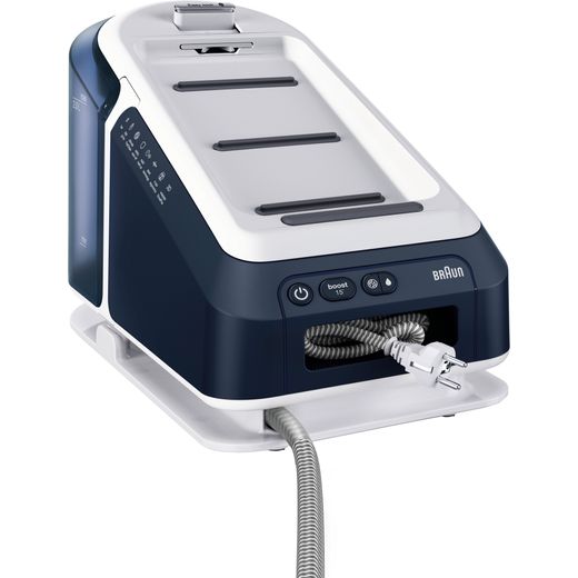 Braun Steam Generator Iron - White / Blue - Back shot