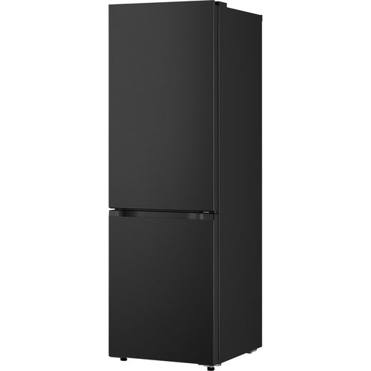 LG GBBSJ10DEP 186cm No Frost Fridge Freezer - Black - Left perspective shot