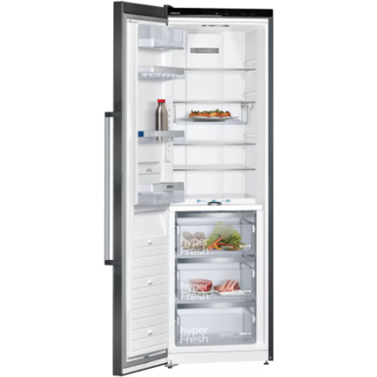 Siemens KS36FPXCP Freistehend 60cm Kühlschrank 300 Liter Schwarz C | eBay