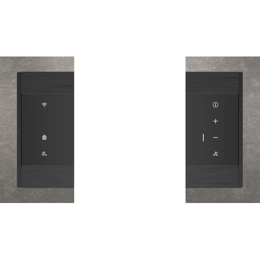 NEFF N90 Cooker Hood - Black - Control panel shot