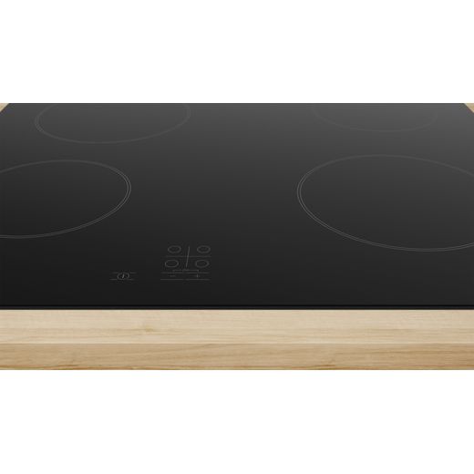 Bosch Series 2 Ceramic Hob - Black - Close up control panel shot