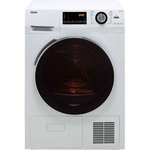 Haier HD90-A636 Heat Pump Tumble Dryer - White