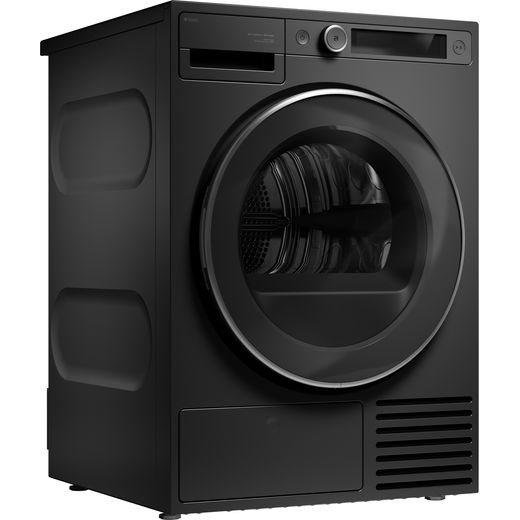 ASKO T509HRG.UK Wifi Connected 9Kg Heat Pump Tumble Dryer - Graphite Black - Right perspective