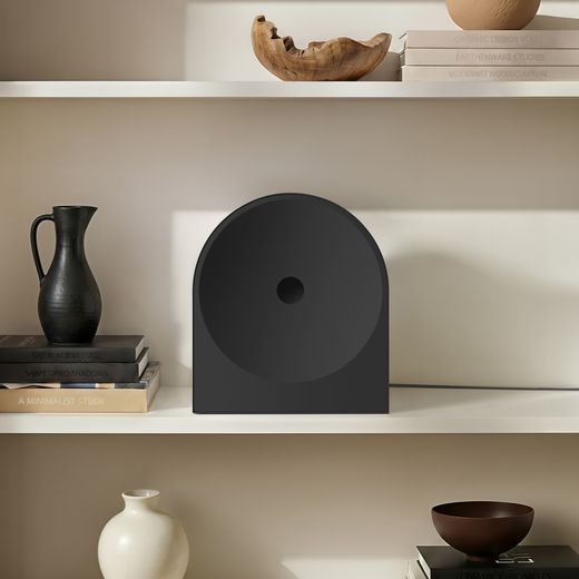 Samsung Wireless Speaker - Black - Speaker on shelf