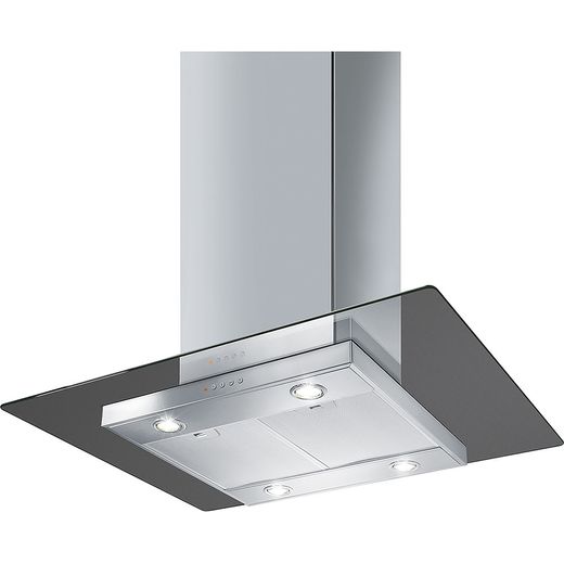 Smeg KEIV90E 90 cm Island Cooker Hood - Stainless Steel - A Rated