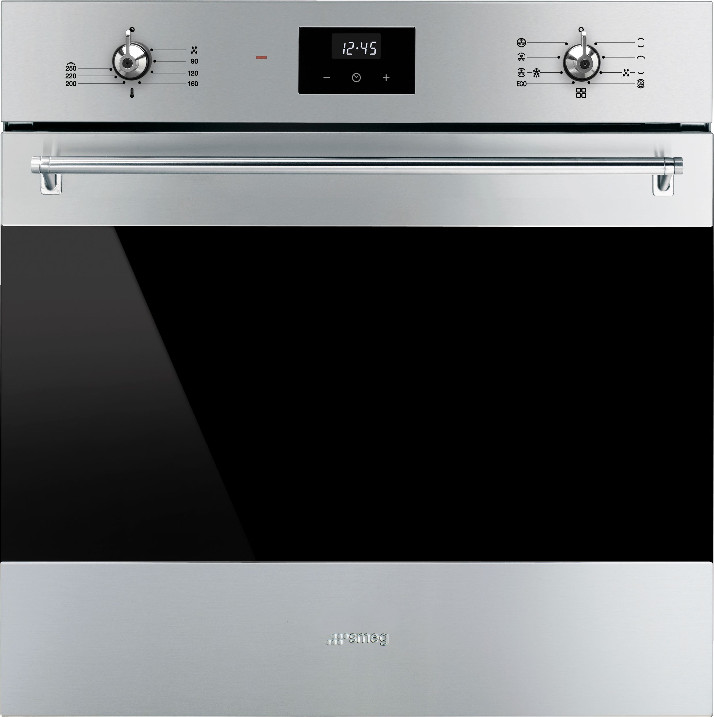 Smeg SF6300TVX Built-In Electric Single Oven - Stainless Steel - 70L