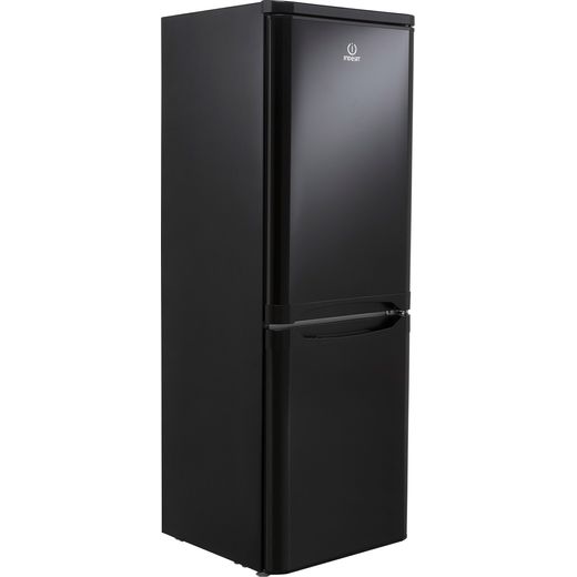 indesit fridge black