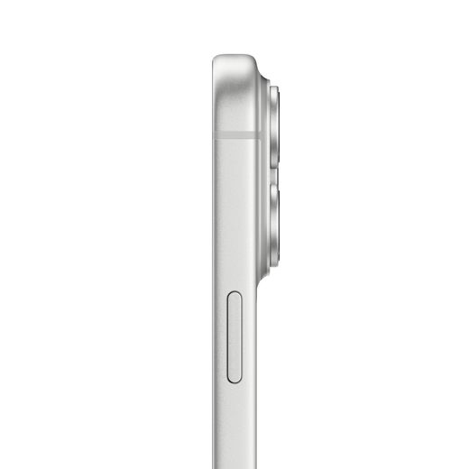 Apple iPhone 17 Pro Max 512GB in Silver - Side shot