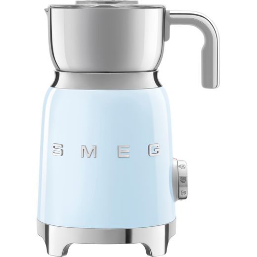 Smeg 50's Retro MFF01PBUK Milk Frother - Pastel Blue