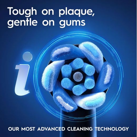 Oral-B iO™ 9 Electric Toothbrush - Black - Annotation - Most advanced cleaning technology