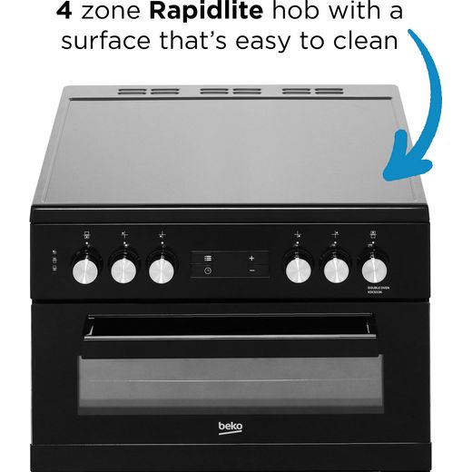 Creda C60Cdoa Electric Oven Ceramic Hob Cooker In