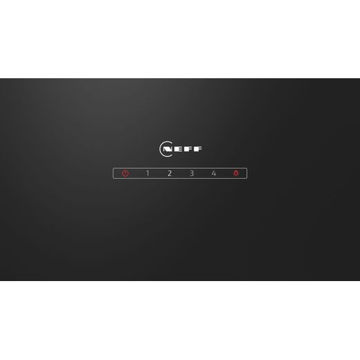 NEFF N30 D83IDK1S0B 80 cm Chimney Cooker Hood - Black - Control panel