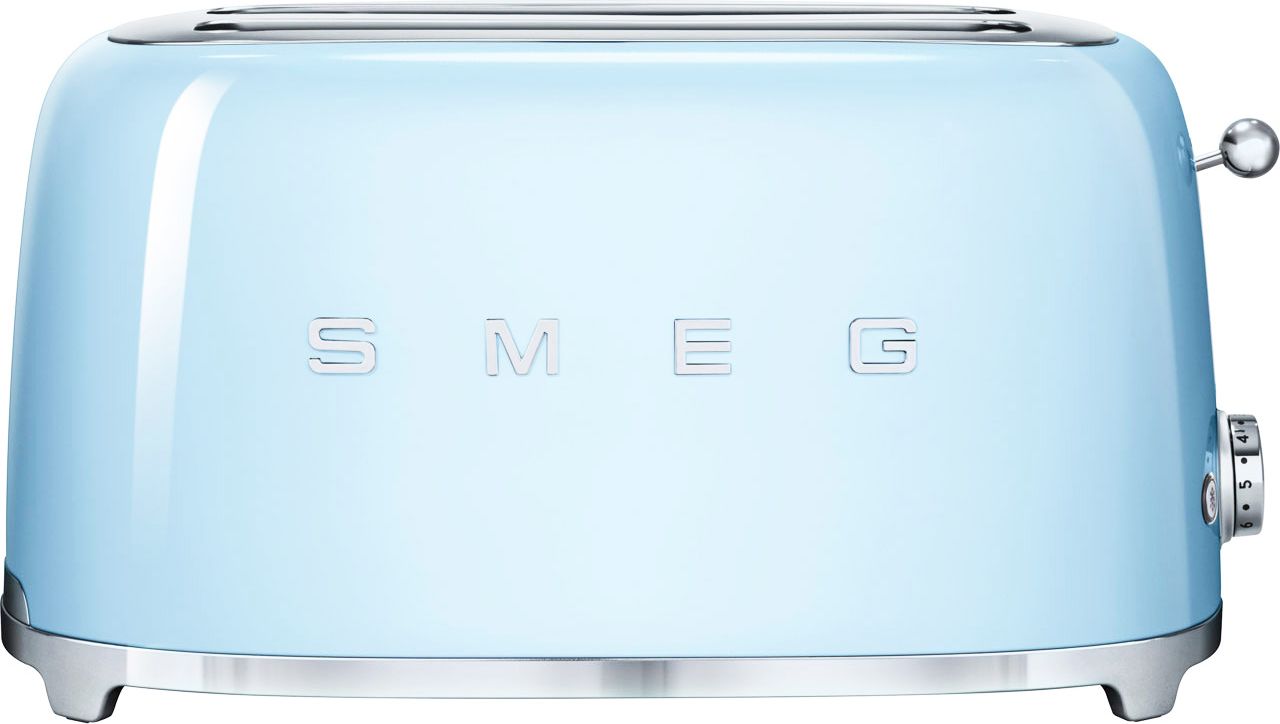Smeg 4 Slice Toaster - Pastel Blue
