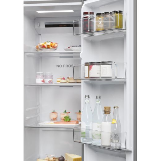 Haier SBS 90 Series 5 American Fridge Freezer - Stainless Steel - Door storage