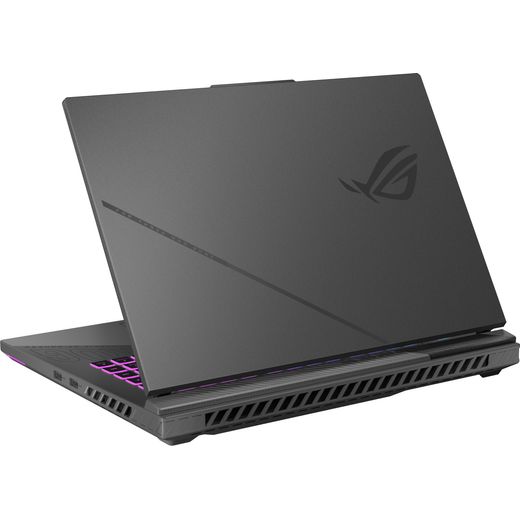 ASUS ROG Strix G16 16" Gaming Laptop - NVIDIA® GeForce RTX™ 5060, AMD Ryzen™ 9, 1TB SSD - Eclipse Grey - Back right perspective