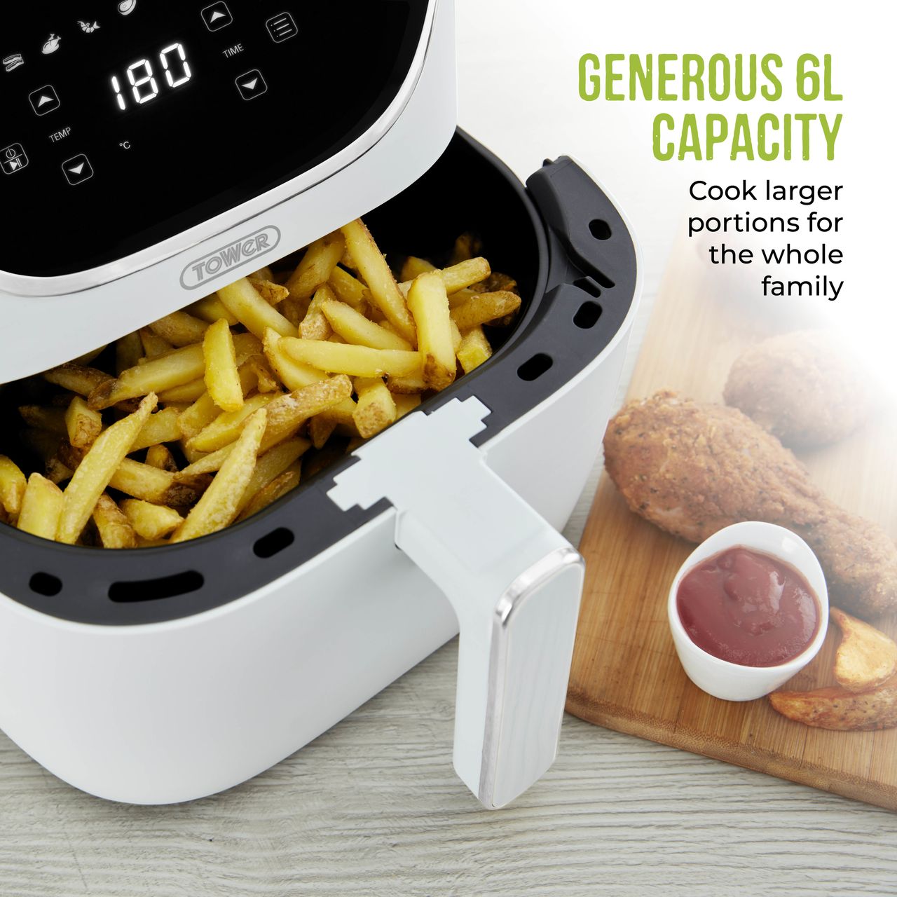 White tower air deals fryer