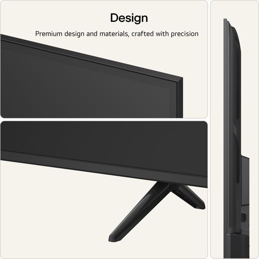 LG NANO AI NU80 50" 4K Ultra HD Smart TV - Annotation - design shot