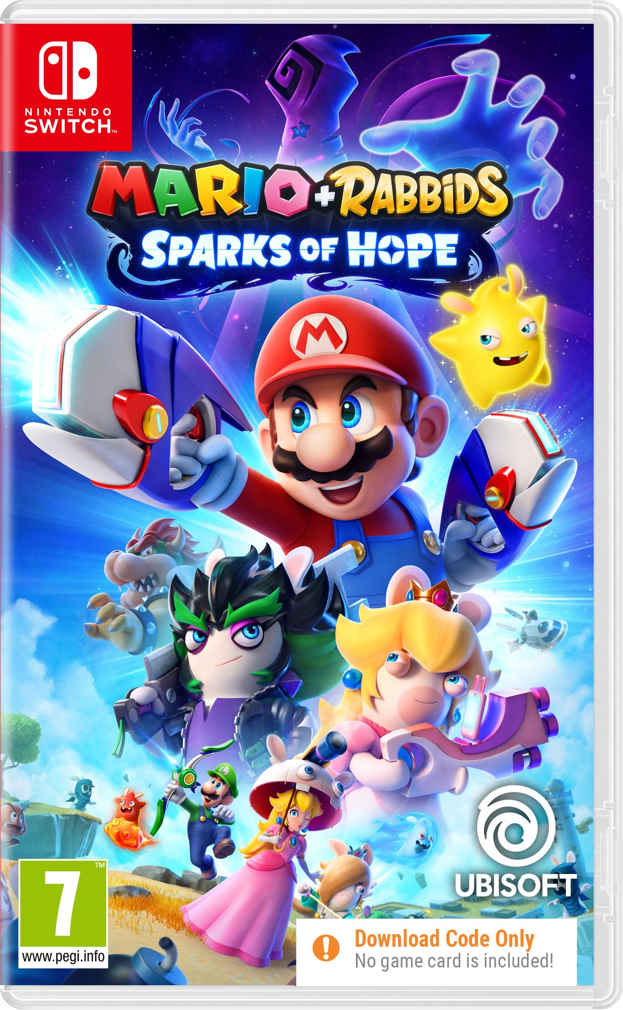 Image of Mario + Rabbids Sparks of Hope (Code In Box) for Nintendo Switch - Digital Download, White