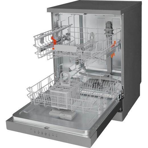 otpoint Standard Dishwasher - Stainless Steel - left perspective shot 