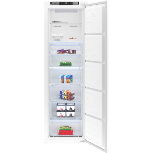 beko bz77f integrated tall freezer