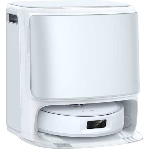 Narwal Freo Z10 Robotic Vacuum Cleaner - Silver / White - Right perspective
